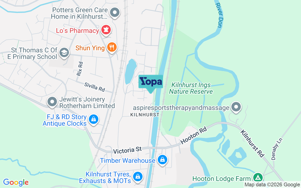 Map showing the location of S64 5SY