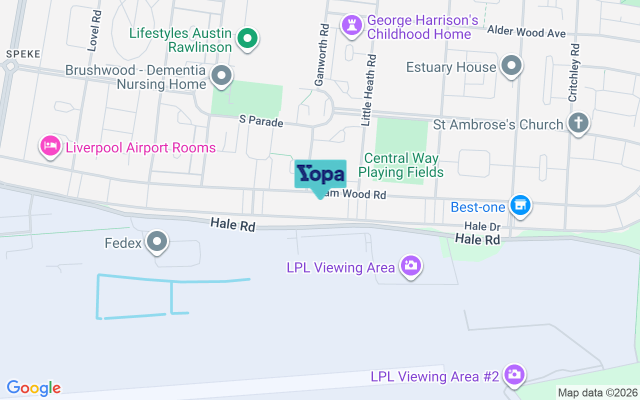 Map showing the location of L24 2SS