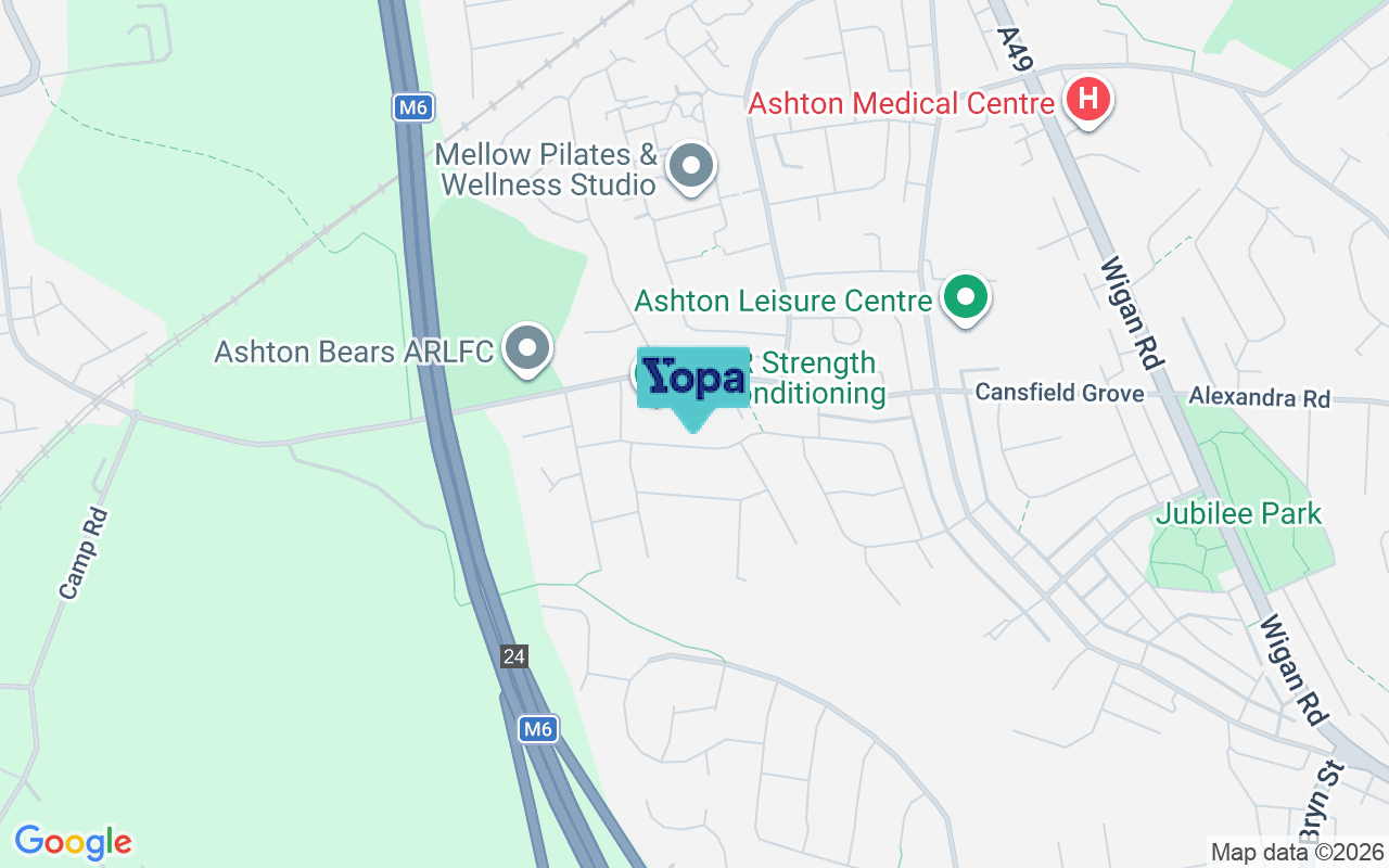 Map showing the location of WN4 9RJ
