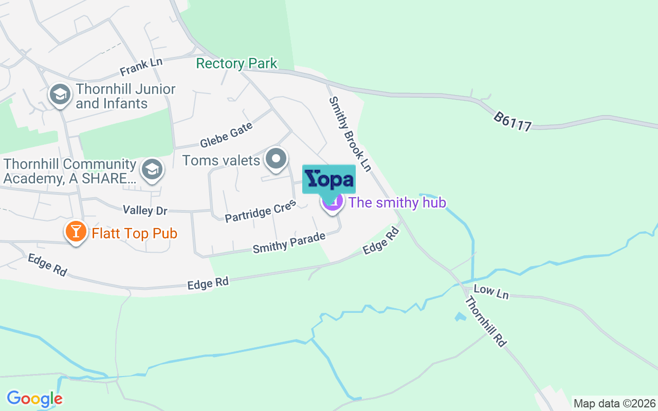 Map showing the location of WF12 0HL