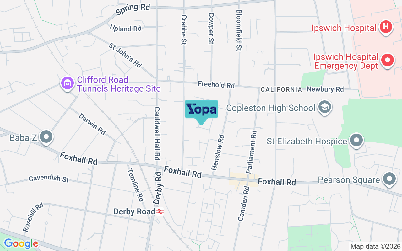 Map showing the location of IP4 5DX