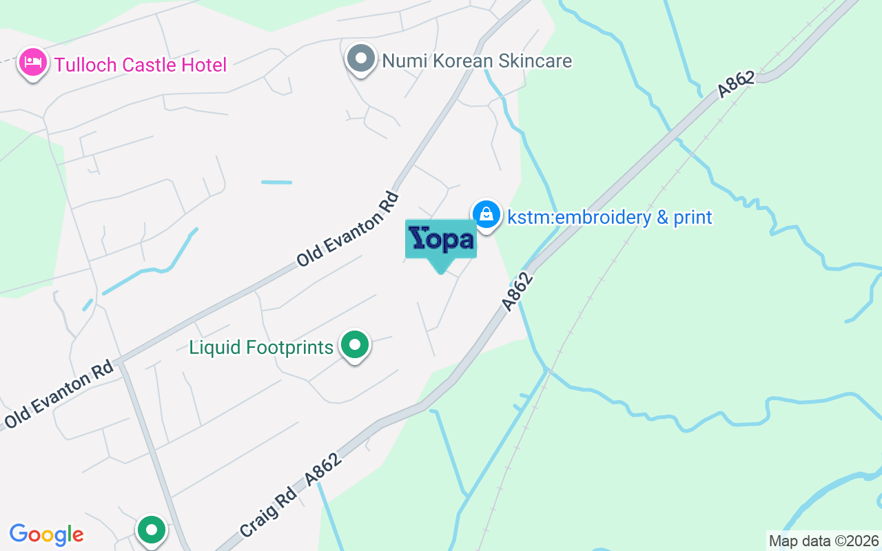Map showing the location of IV15 9PE