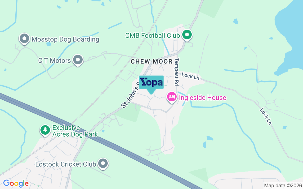 Map showing the location of BL6 4HZ