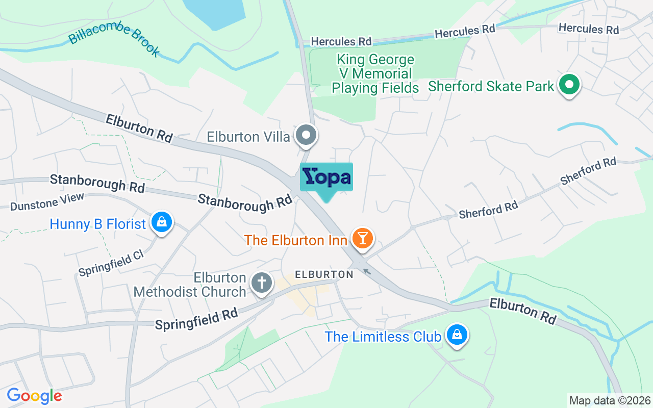 Map showing the location of PL9 8HX