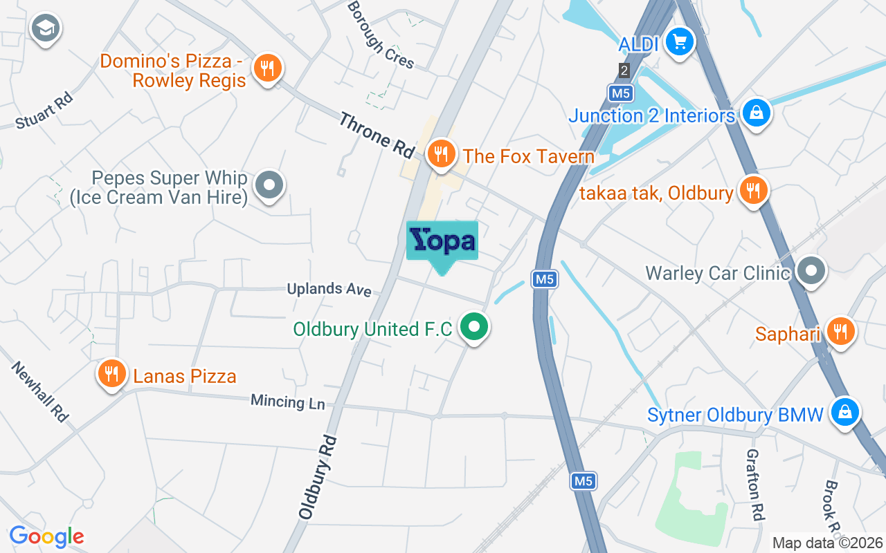Map showing the location of B65 0RX