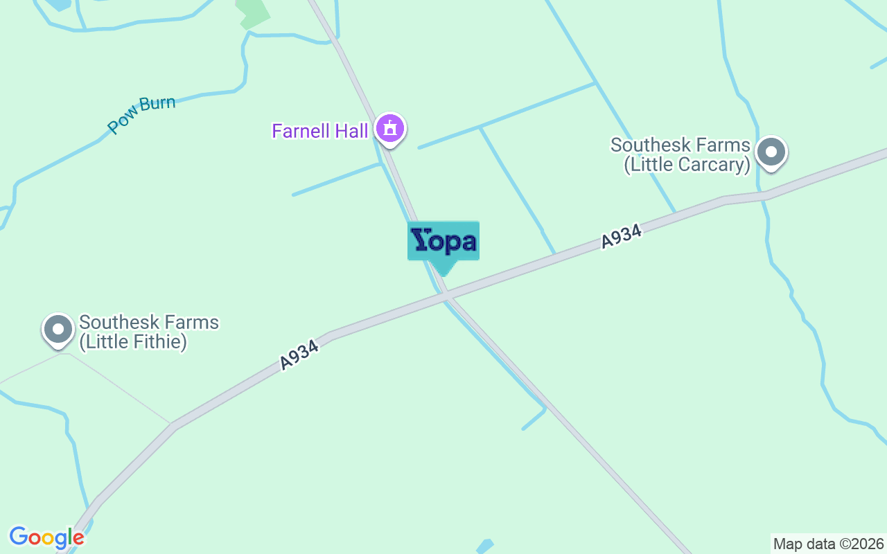 Map showing the location of DD9 6UH