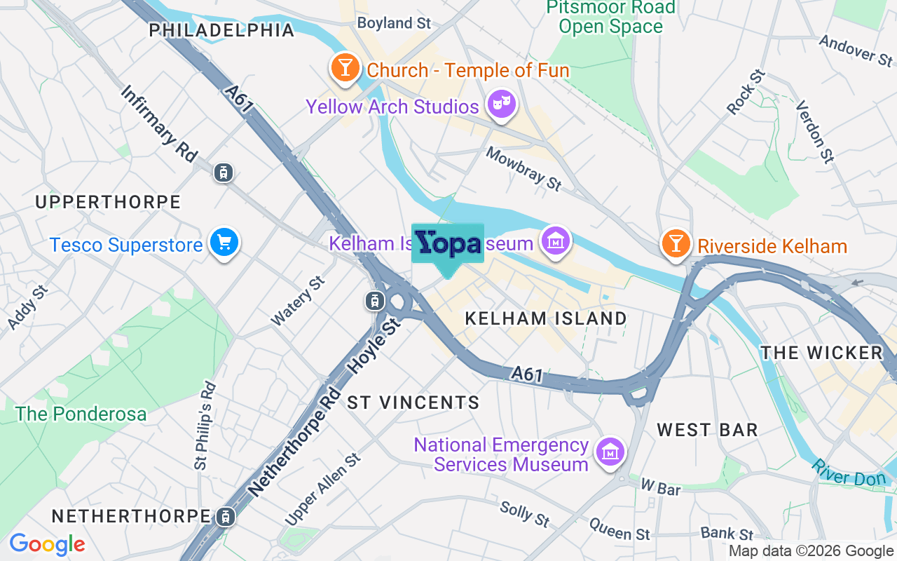 Map showing the location of S3 8SL