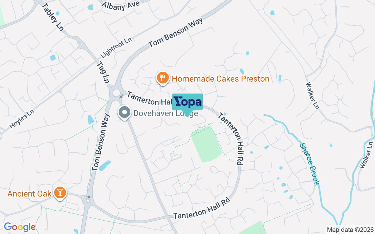 Map showing the location of PR2 7DE