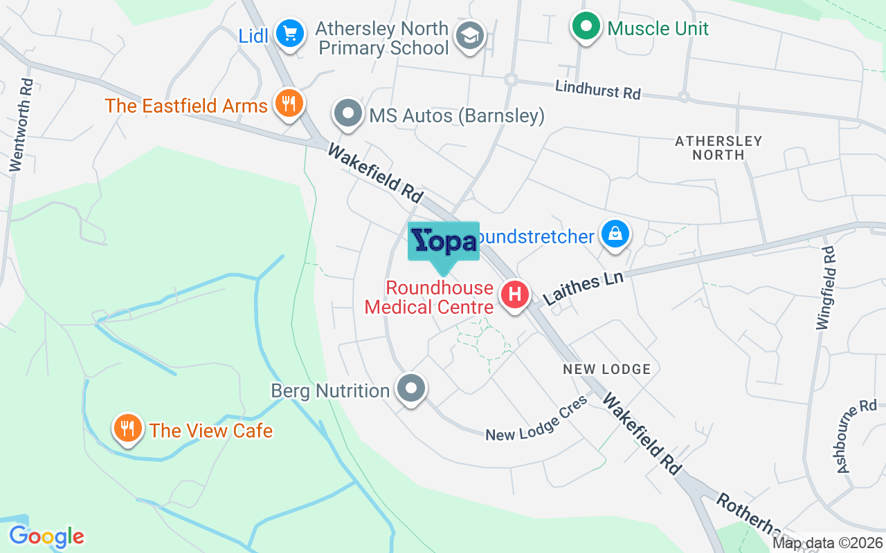 Map showing the location of S71 1RU