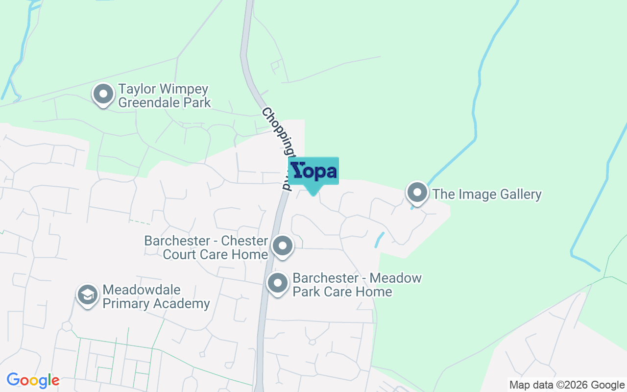 Map showing the location of NE22 7LR