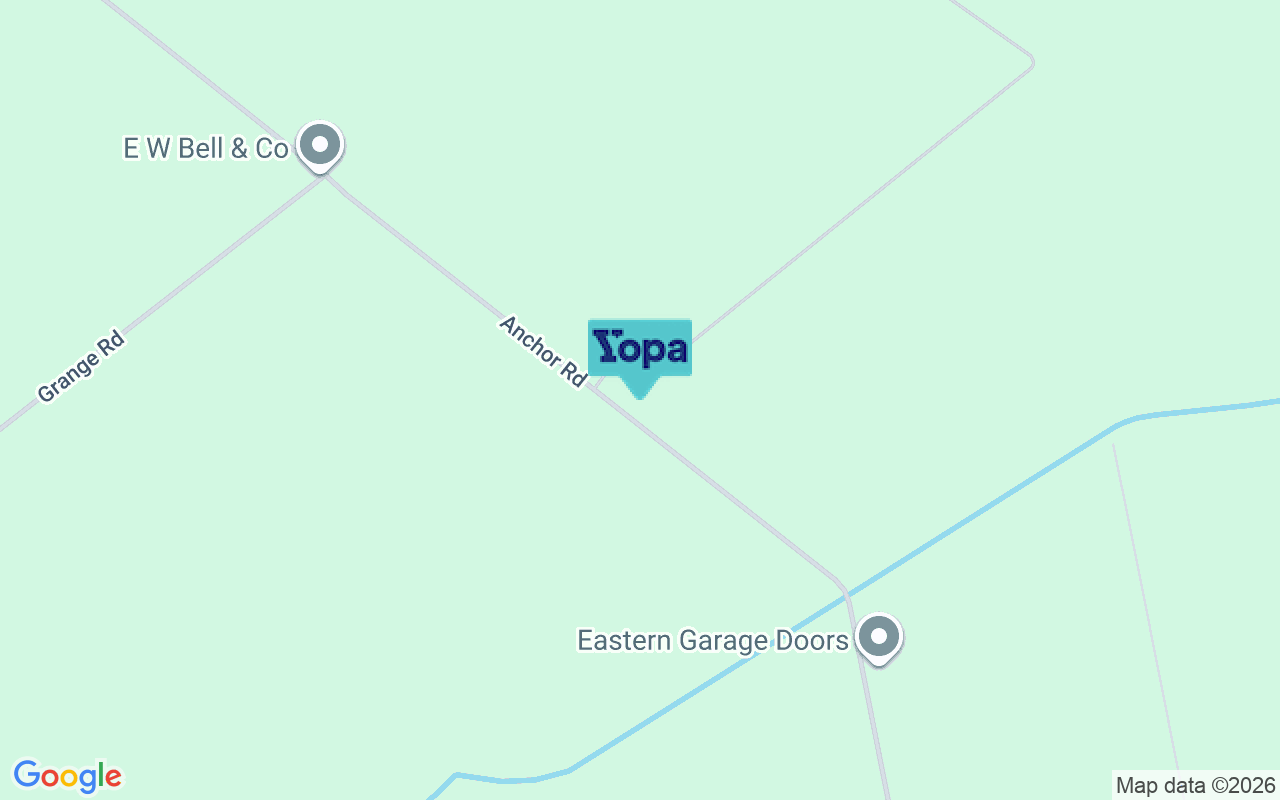 Map showing the location of PE34 4HL