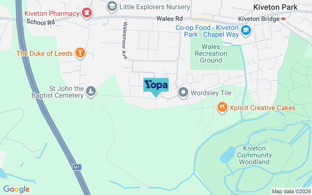 Map showing the location of S26 5QR