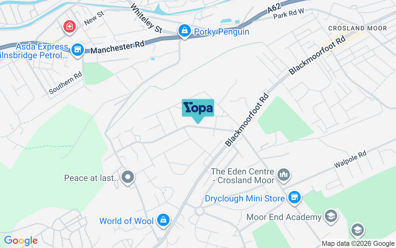 Map showing the location of HD4 5PS