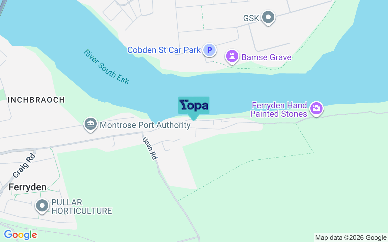 Map showing the location of DD10 9RR