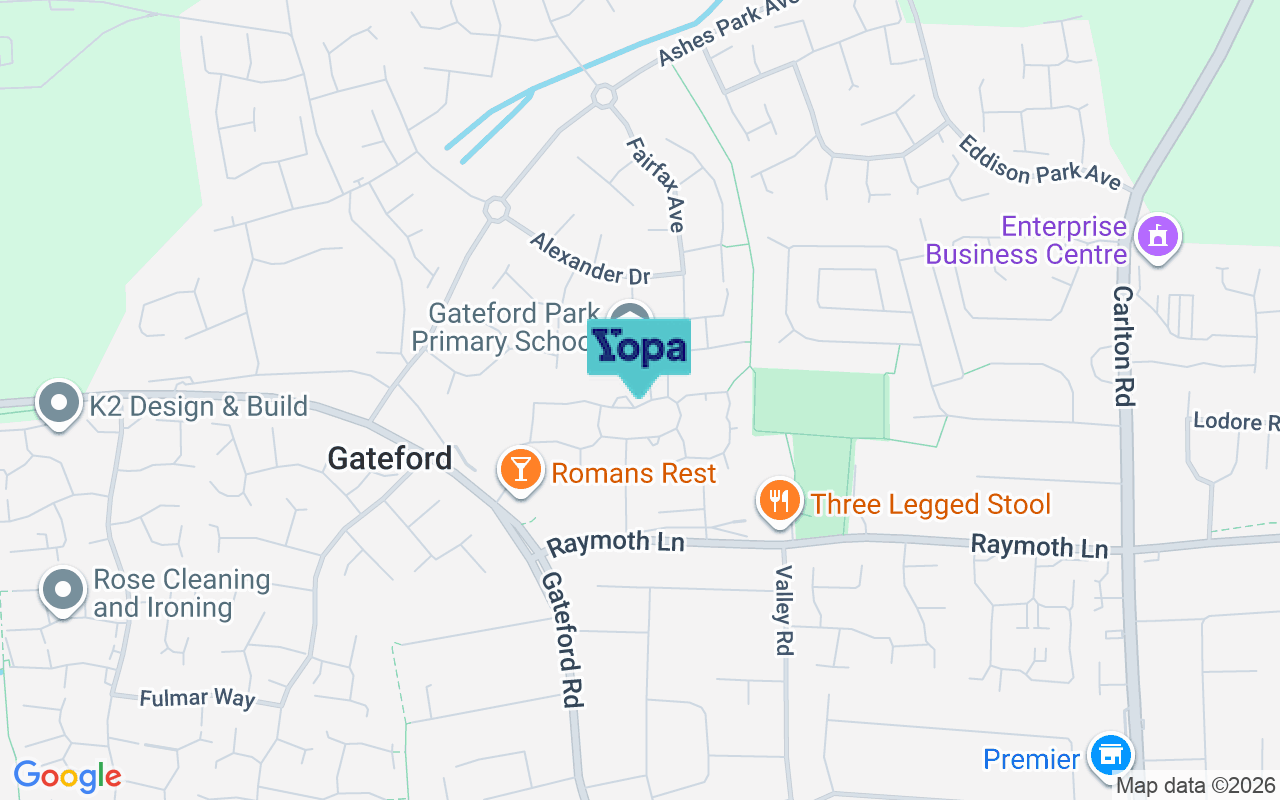 Map showing the location of S81 7AL