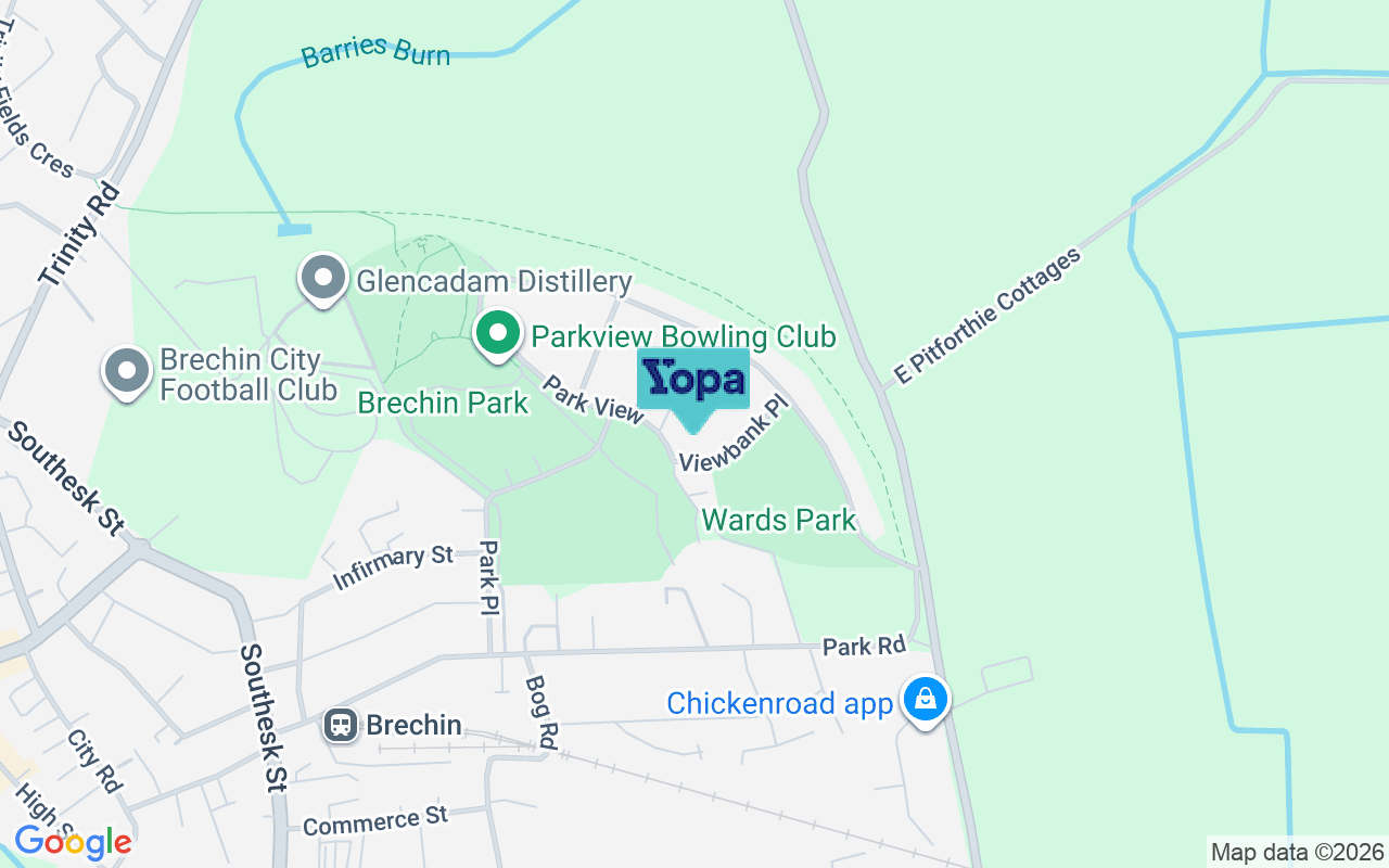 Map showing the location of DD9 7AR