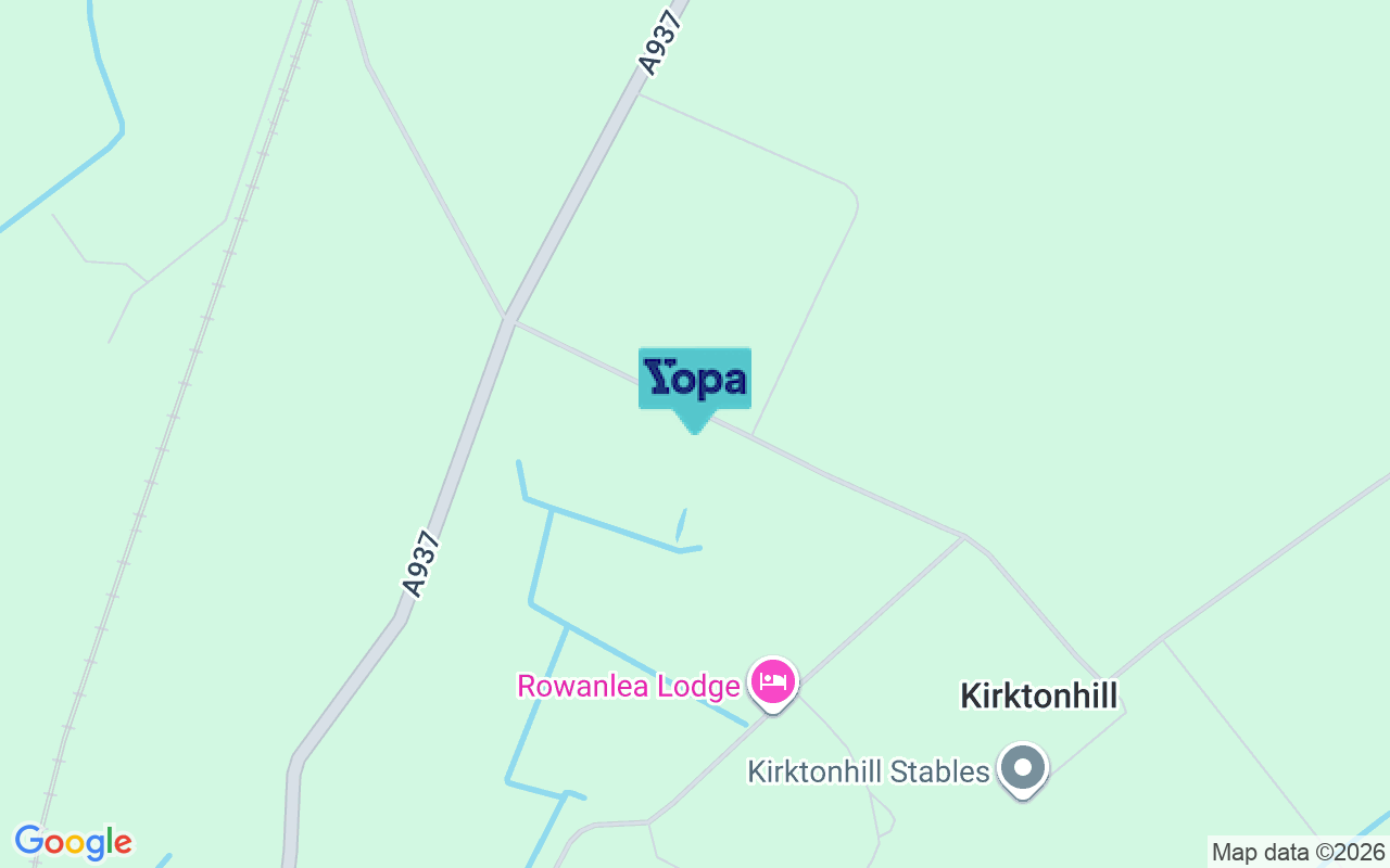 Map showing the location of AB30 1US