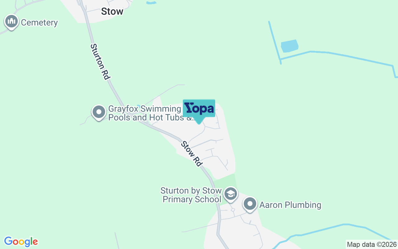 Map showing the location of LN1 2FE