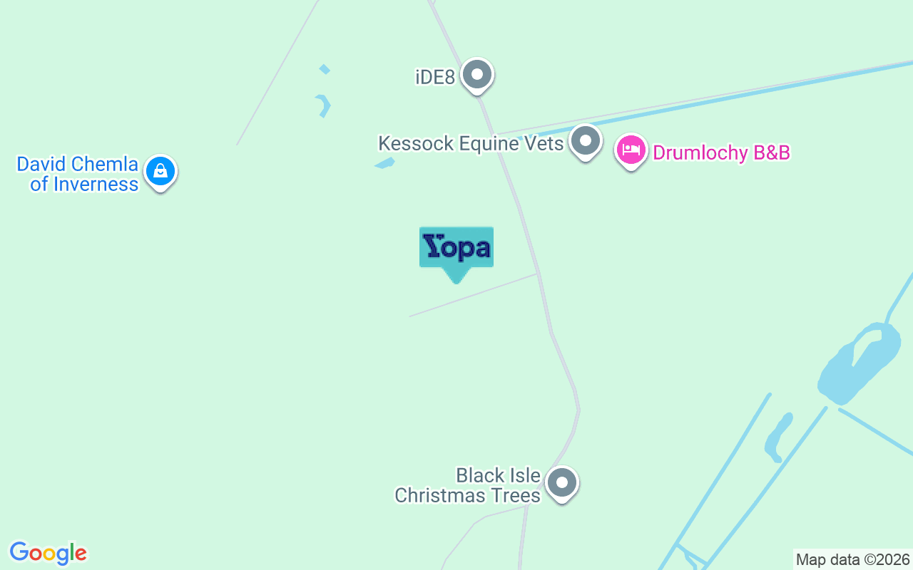 Map showing the location of IV1 3XF