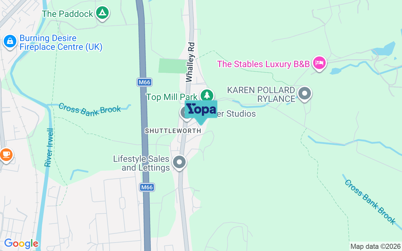 Map showing the location of BL0 0DZ