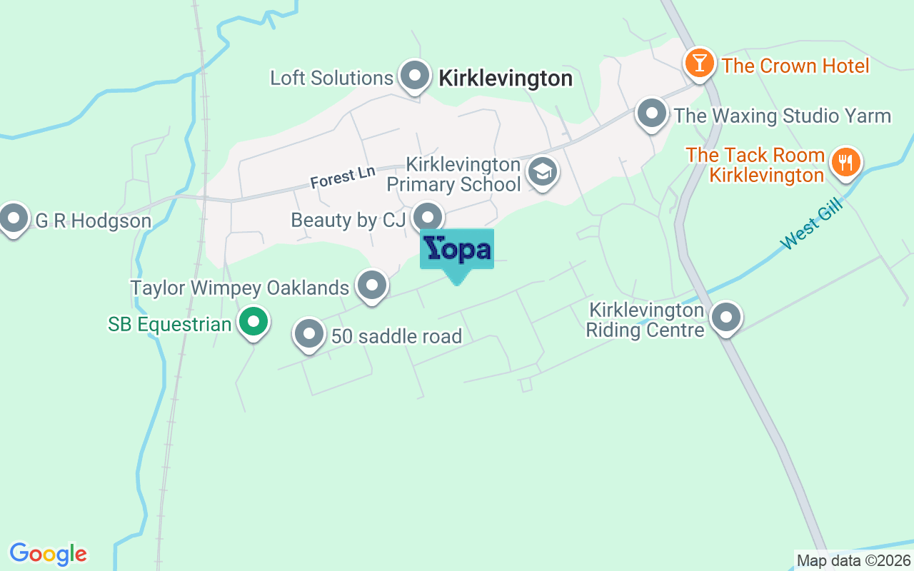 Map showing the location of TS15 9NR