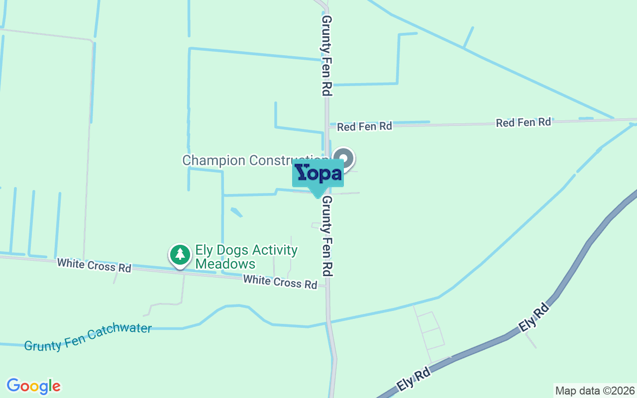 Map showing the location of CB6 3QD