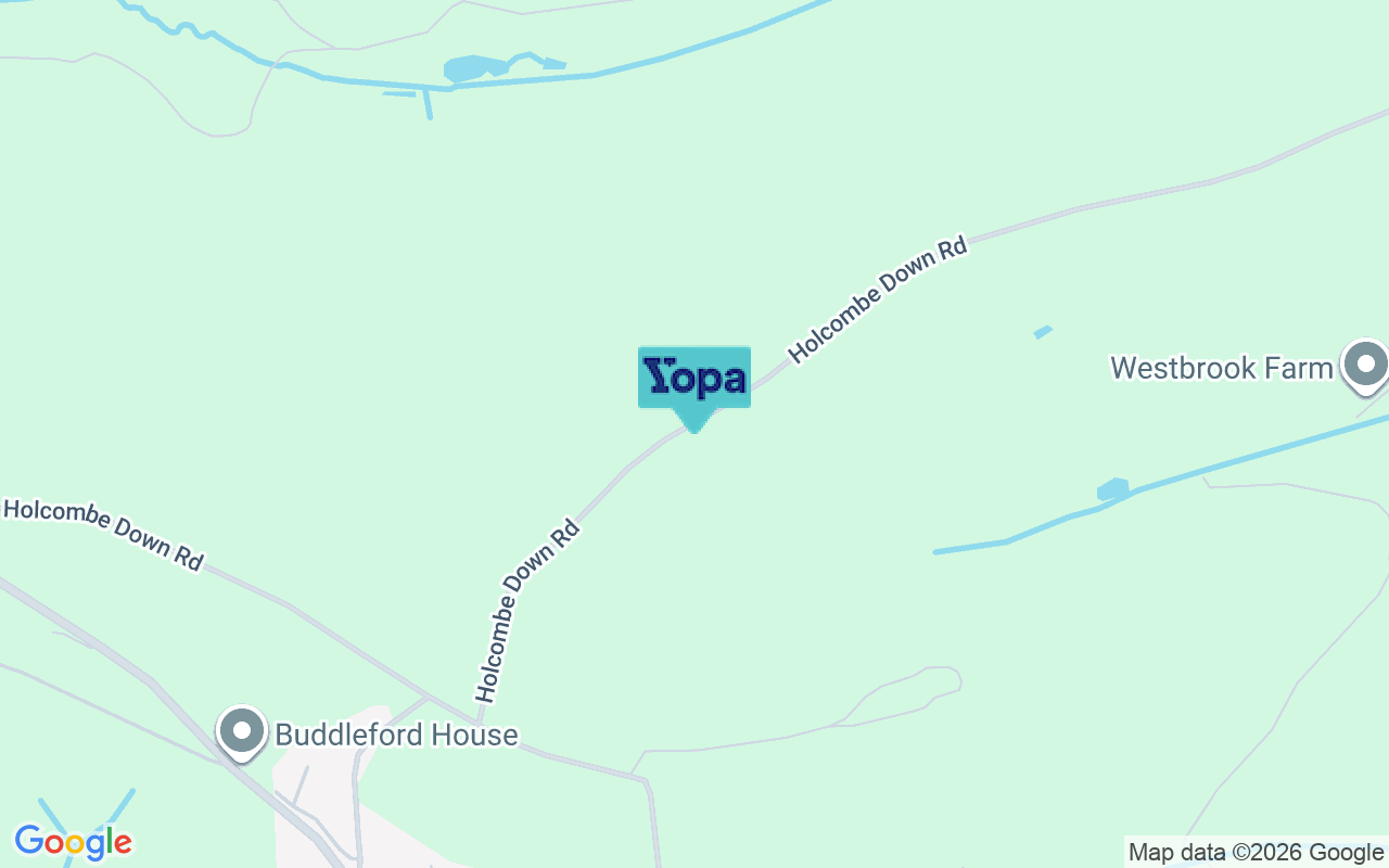 Map showing the location of TQ14 9NS