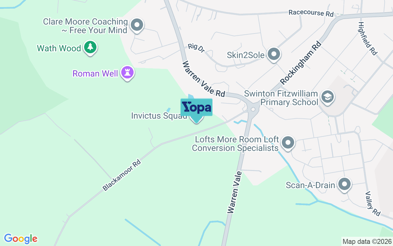 Map showing the location of S64 8UX