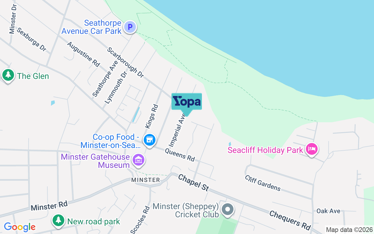 Map showing the location of ME12 2HG