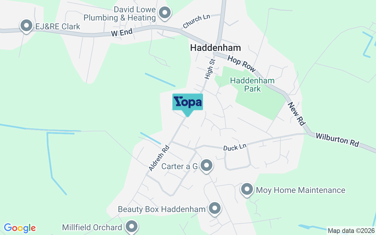 Map showing the location of CB6 3XB