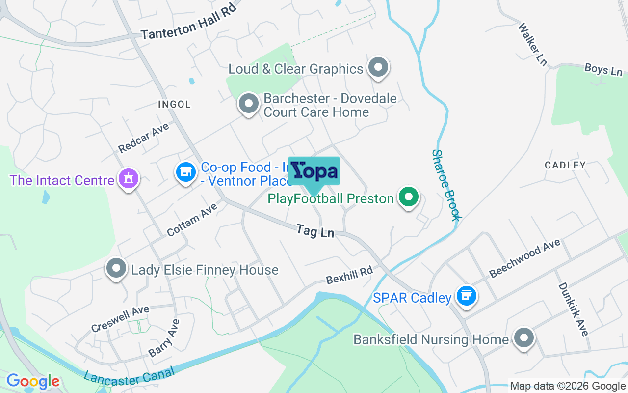 Map showing the location of PR2 3UL