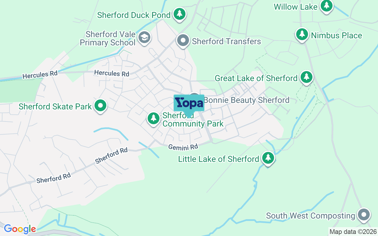 Map showing the location of PL9 8GJ