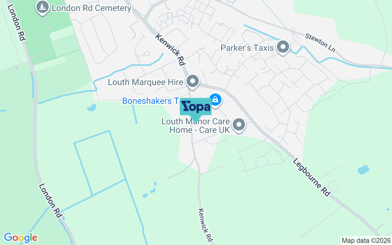 Map showing the location of LN11 8EL