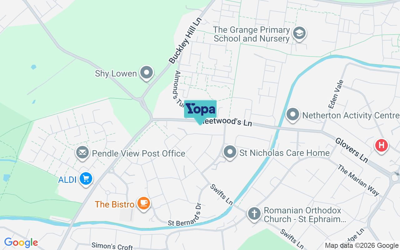 Map showing the location of L30 0QG