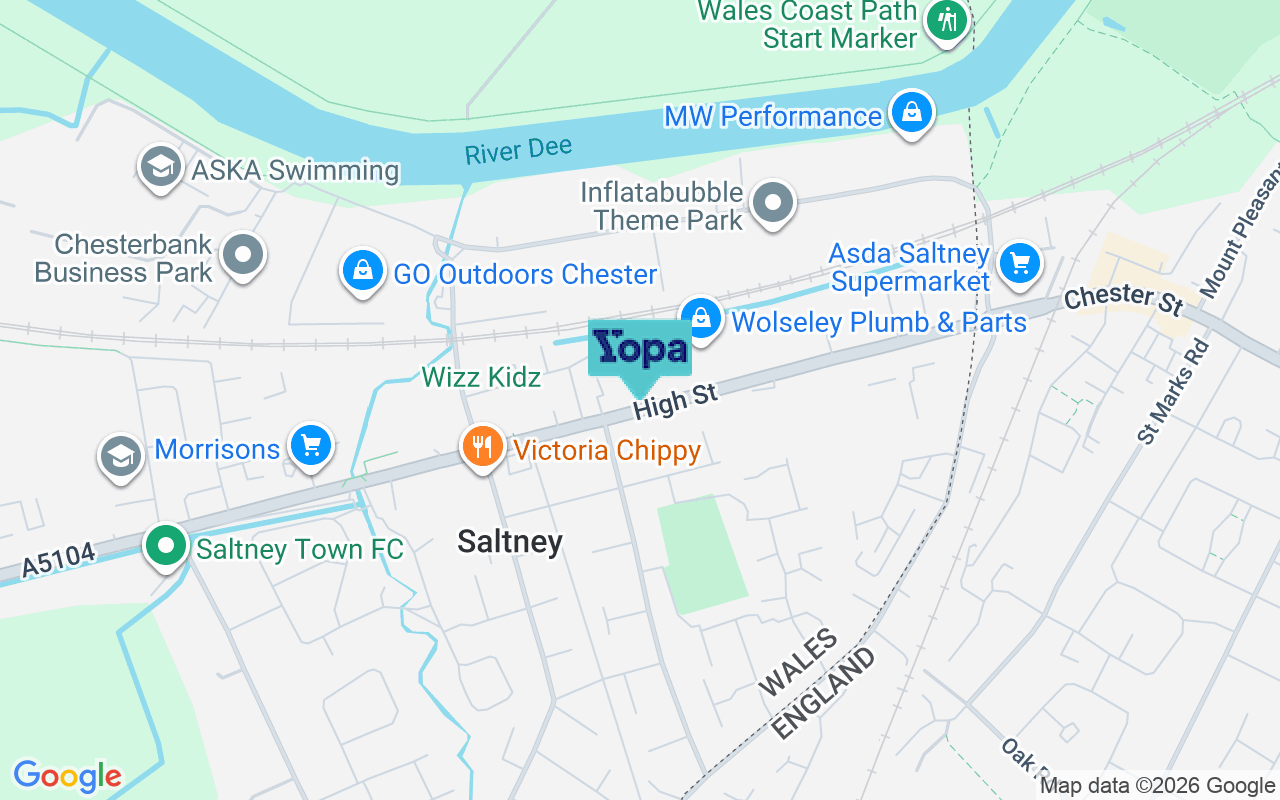 Map showing the location of CH4 8SQ