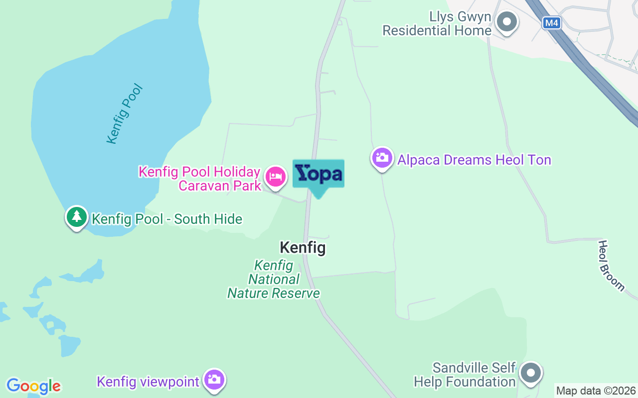 Map showing the location of CF33 4PT