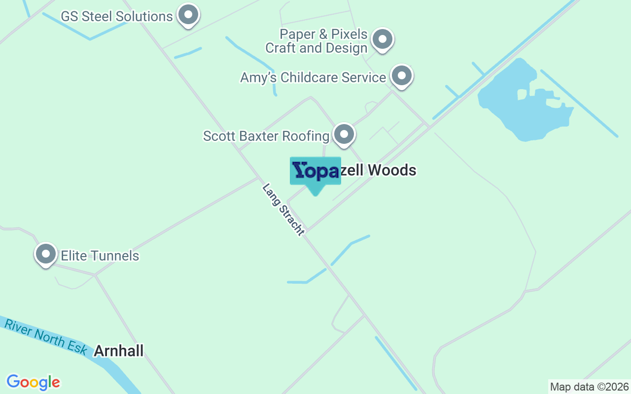 Map showing the location of DD9 7XG