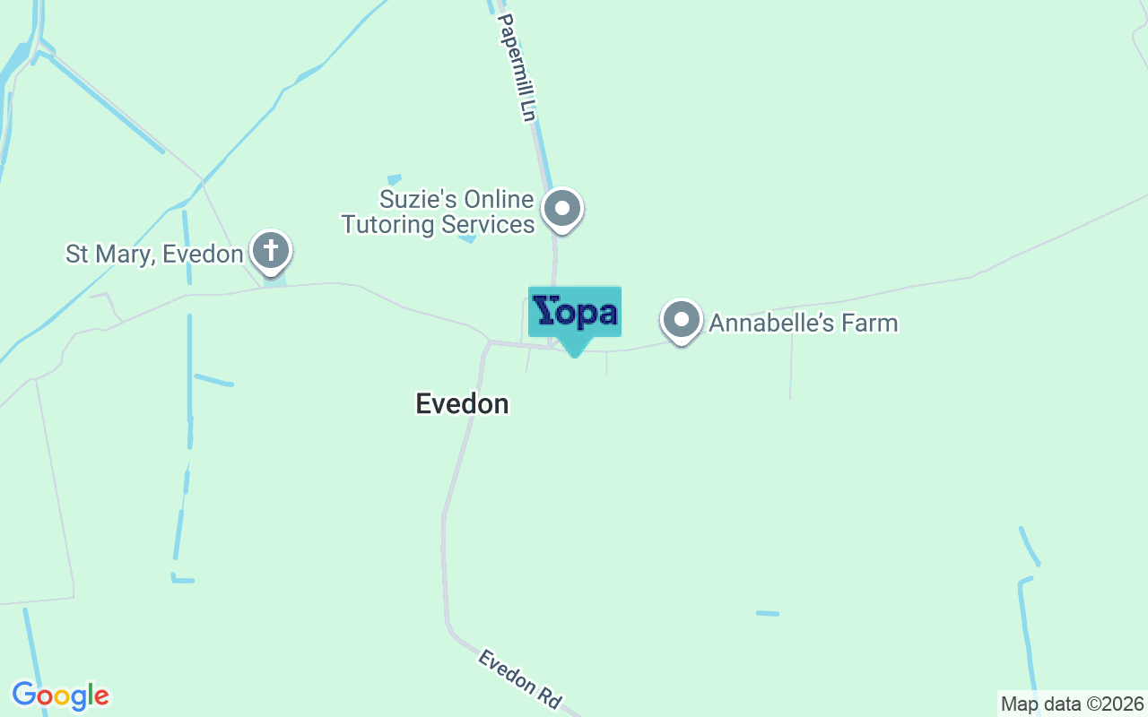 Map showing the location of NG34 9PB