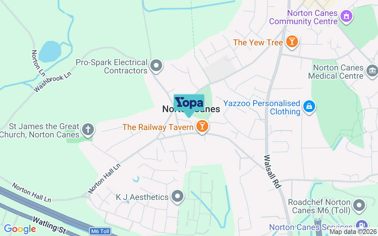 Map showing the location of WS11 9SU