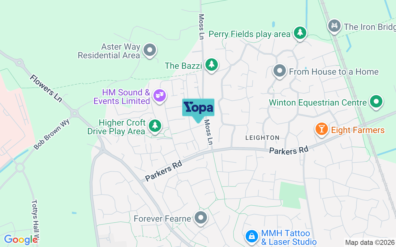 Map showing the location of CW1 4GY