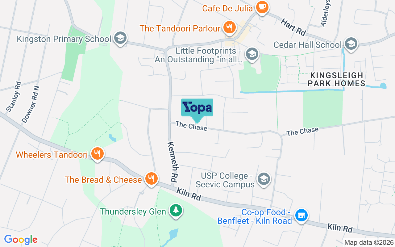 Map showing the location of SS7 3BS