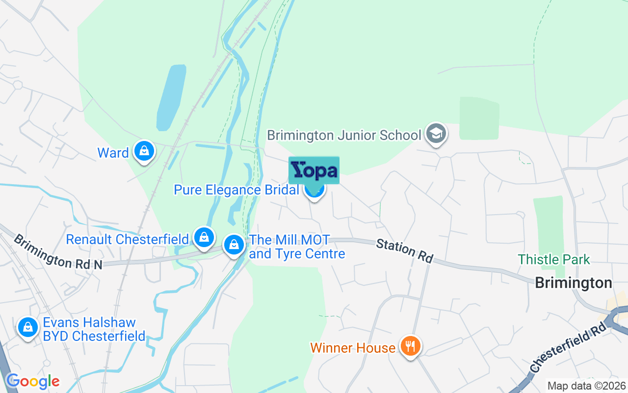 Map showing the location of S43 1GS
