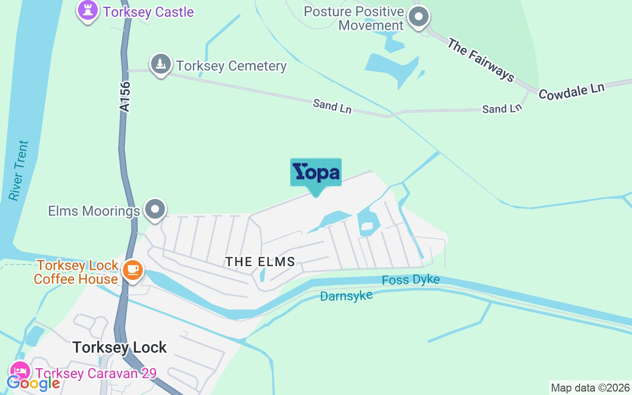 Map showing the location of LN1 2NY