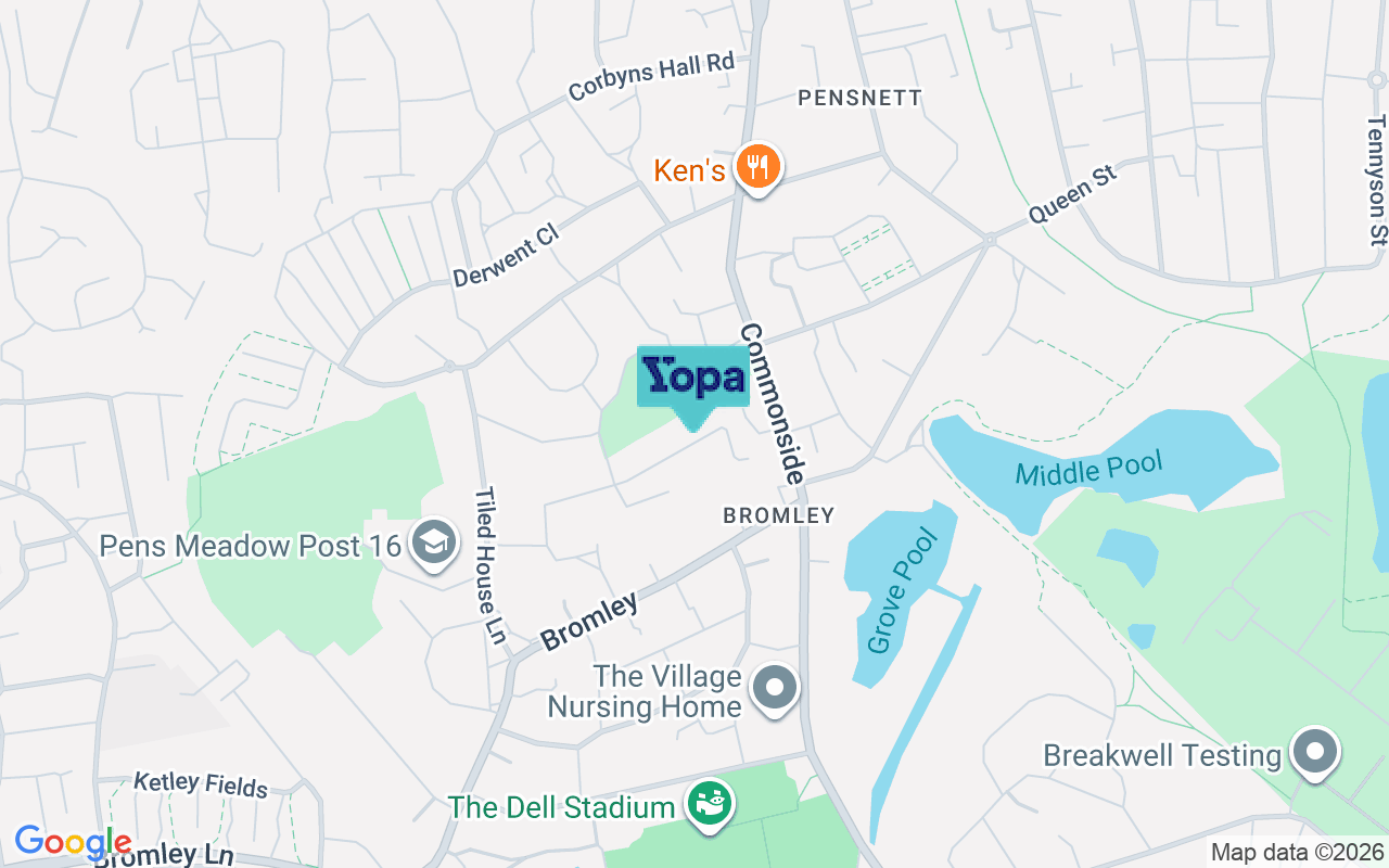 Map showing the location of DY5 4LR