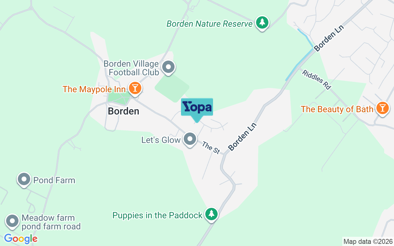 Map showing the location of ME9 8JL