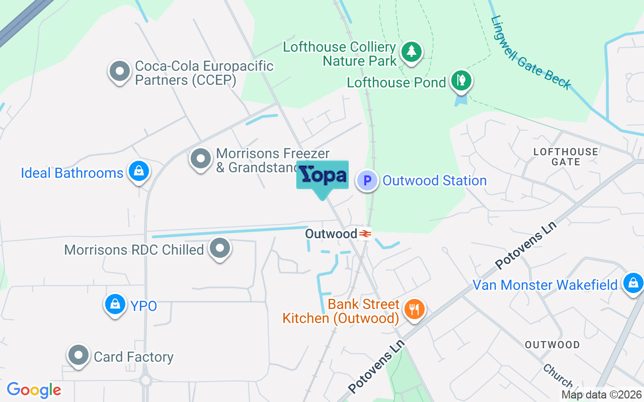 Map showing the location of WF3 3JW