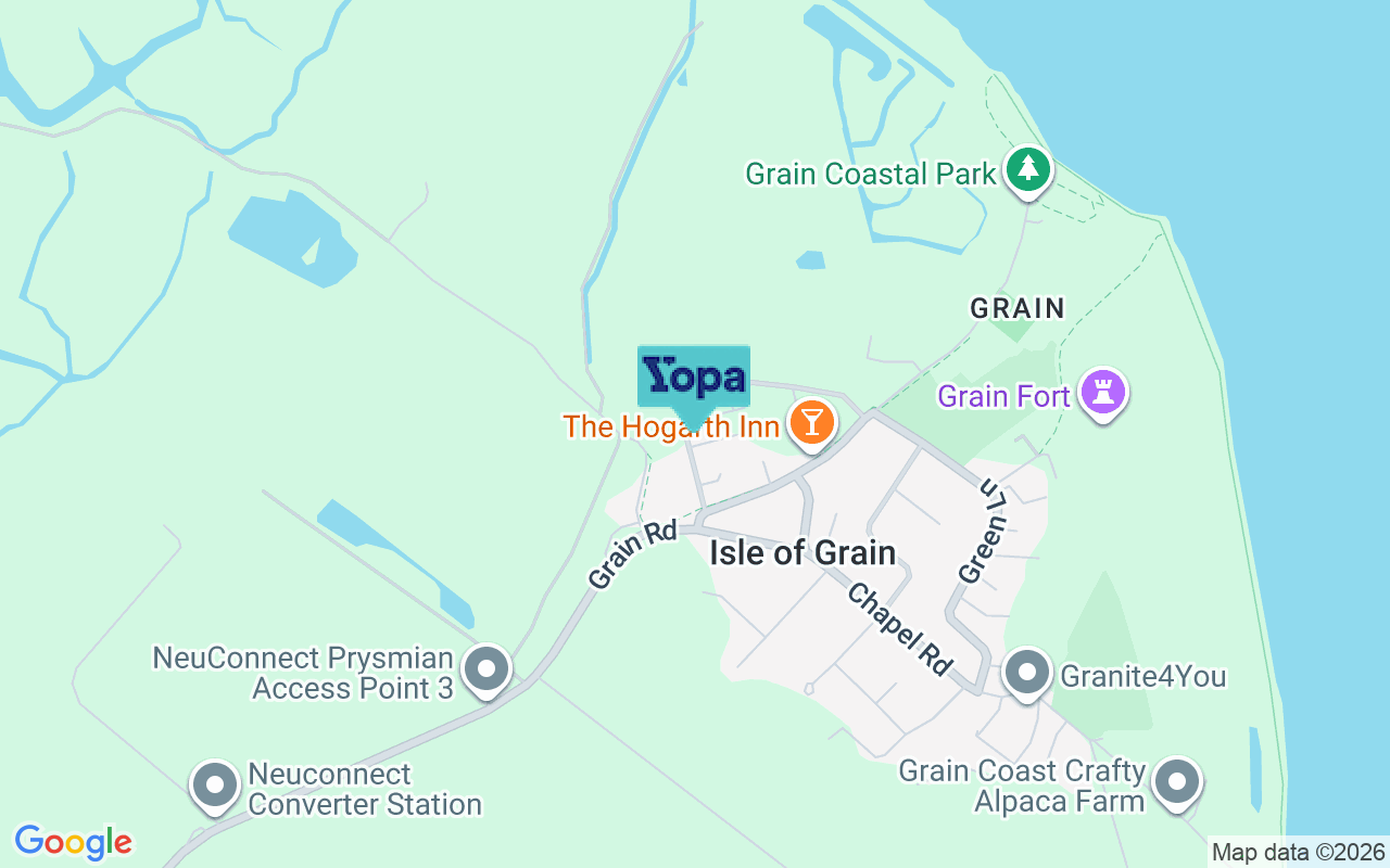 Map showing the location of ME3 0ED