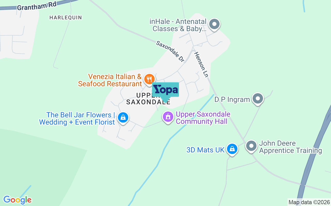 Map showing the location of NG12 2NJ