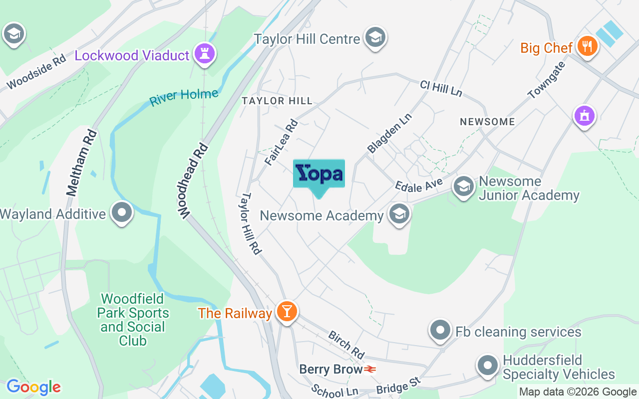 Map showing the location of HD4 7RF