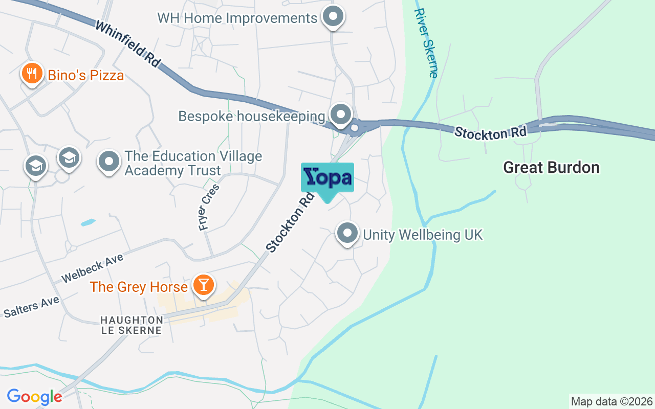 Map showing the location of DL1 2SD